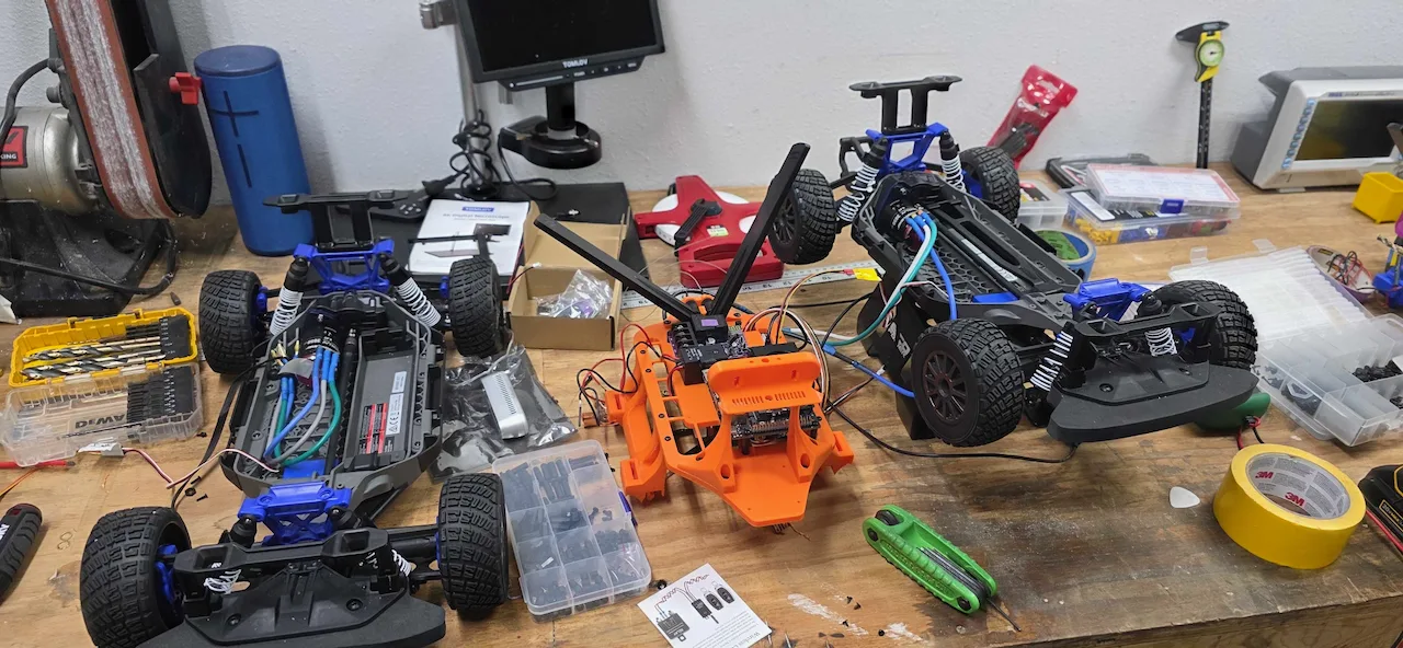 GOAT Racer build process