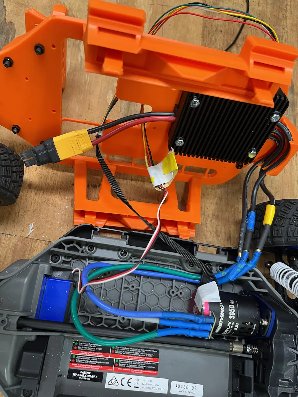 GOAT Racer workbench assembly